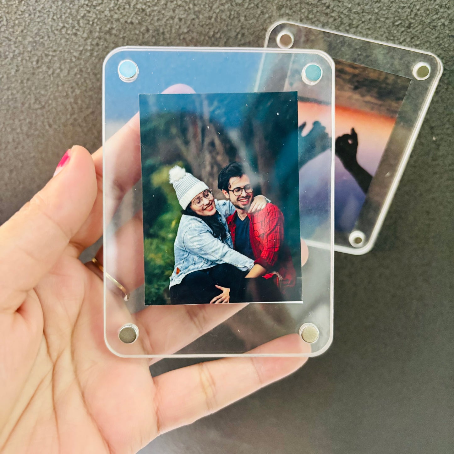 6*9 CM MAGNET PHOTO POLORIOD| ACRYLIC PHOTO MAGNET