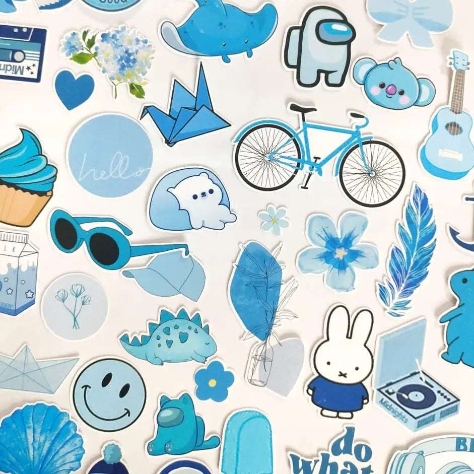 Blue Pre-cut Pandacraftstudio