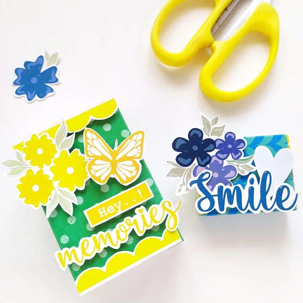 rectangular mini album Pandacraftstudio