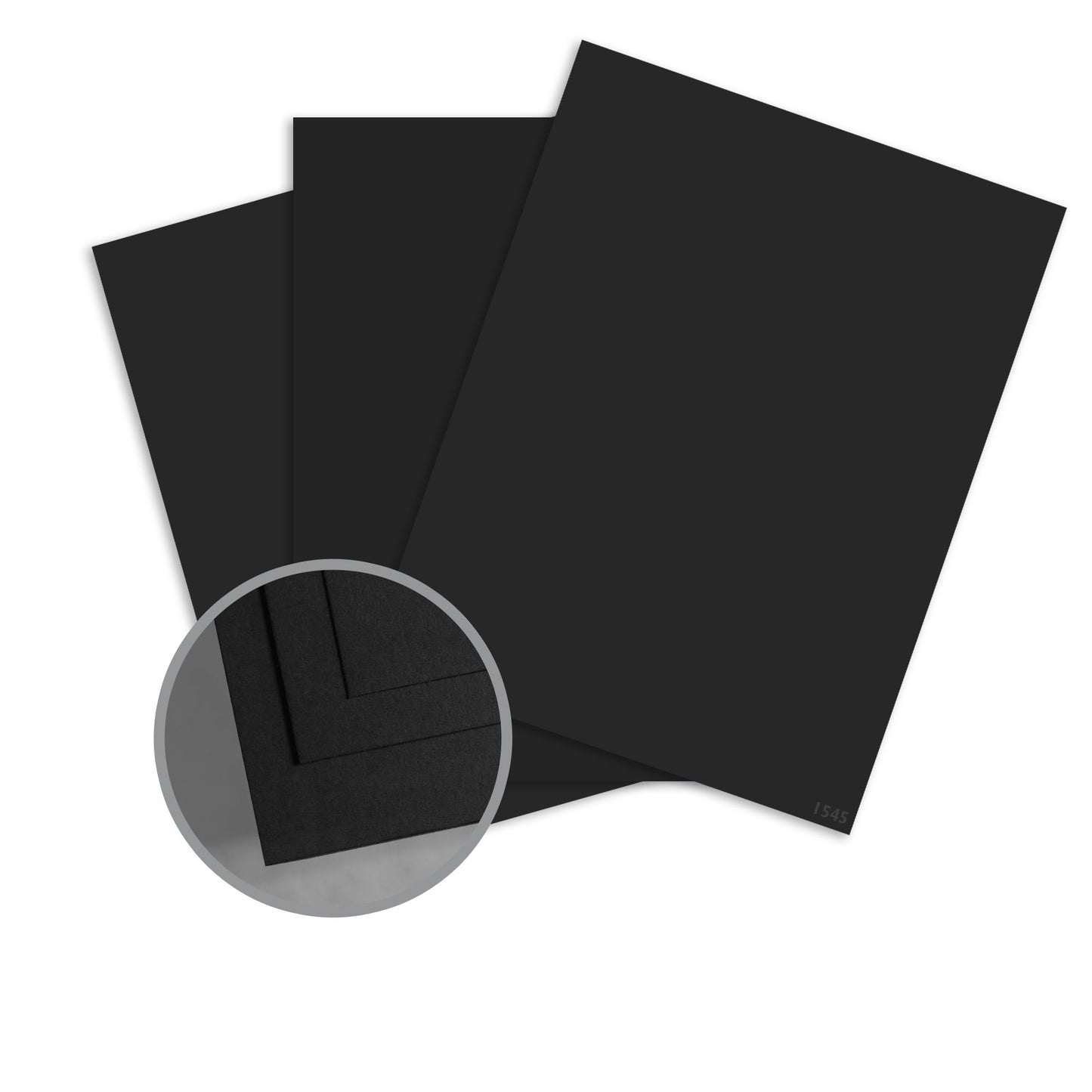 BLACK CARDSTOCK