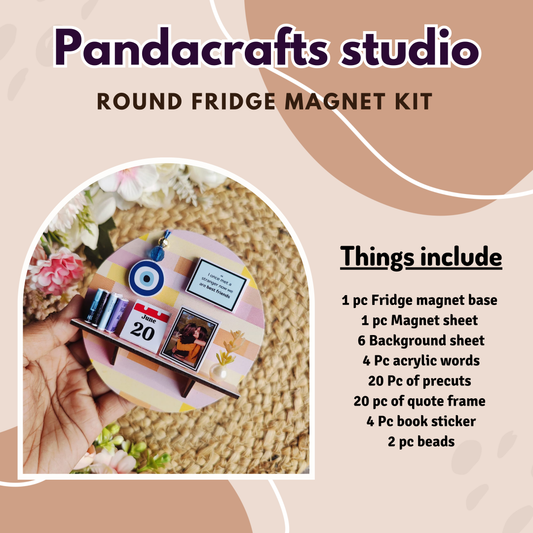 ROUND FRIDGE MAGNET KIT