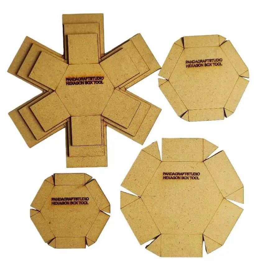 Hexagon Explosion Box [Small] - Buy Online at Best Price – PandaCraftStudio
