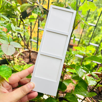 3 PHOTO FRIDGE MAGNET | WHITE ACRYLIC FRIDGE MAGNET