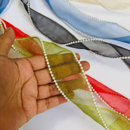 PEARL NET RIBBON