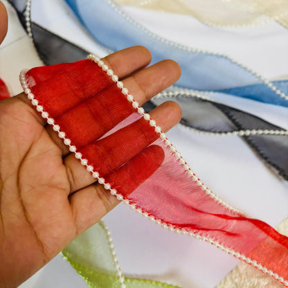 PEARL NET RIBBON