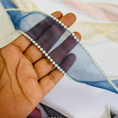 PEARL NET RIBBON