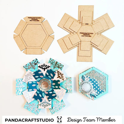 Hexagon Explosion Box [Small] Pandacraftstudio