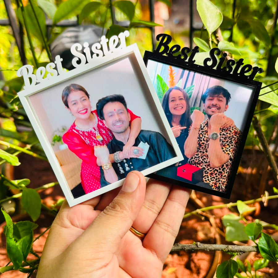 BEST SISTER FRIDGE MAGNET