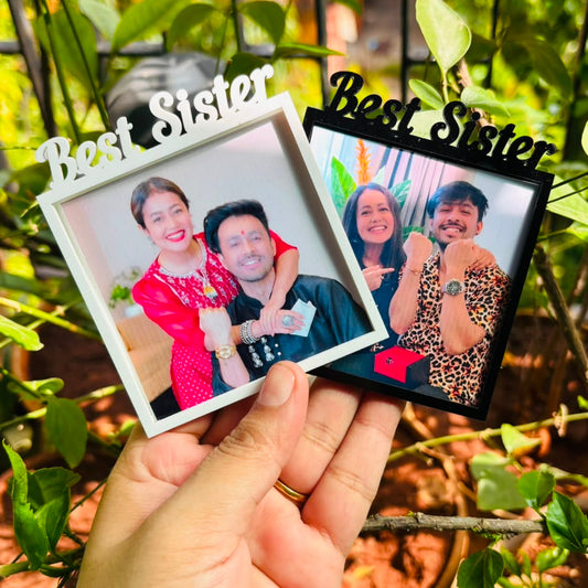 BEST SISTER FRIDGE MAGNET